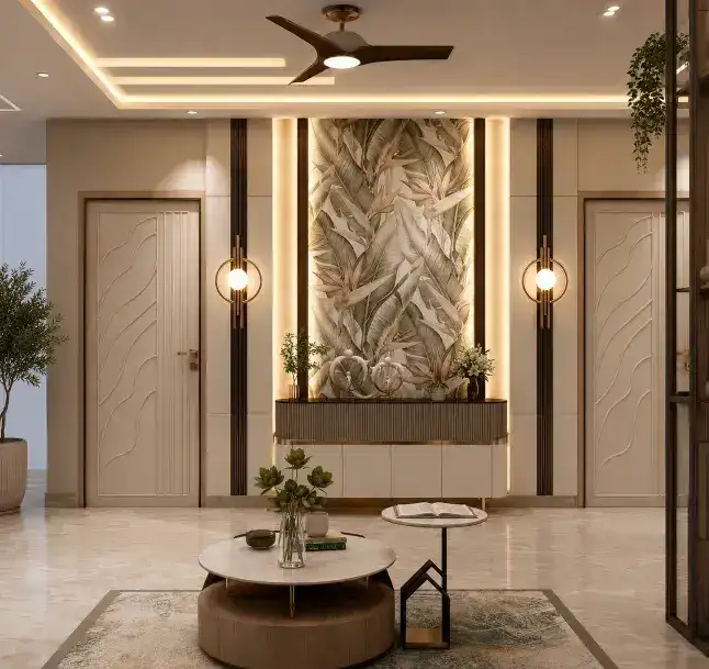 Foyer area interior design Bangalore